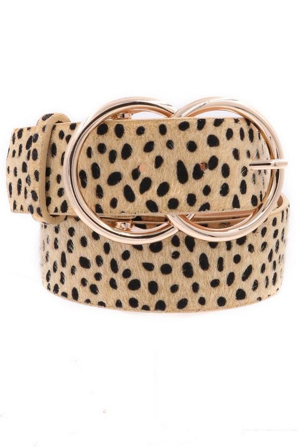 Cheetah Belt in Tan