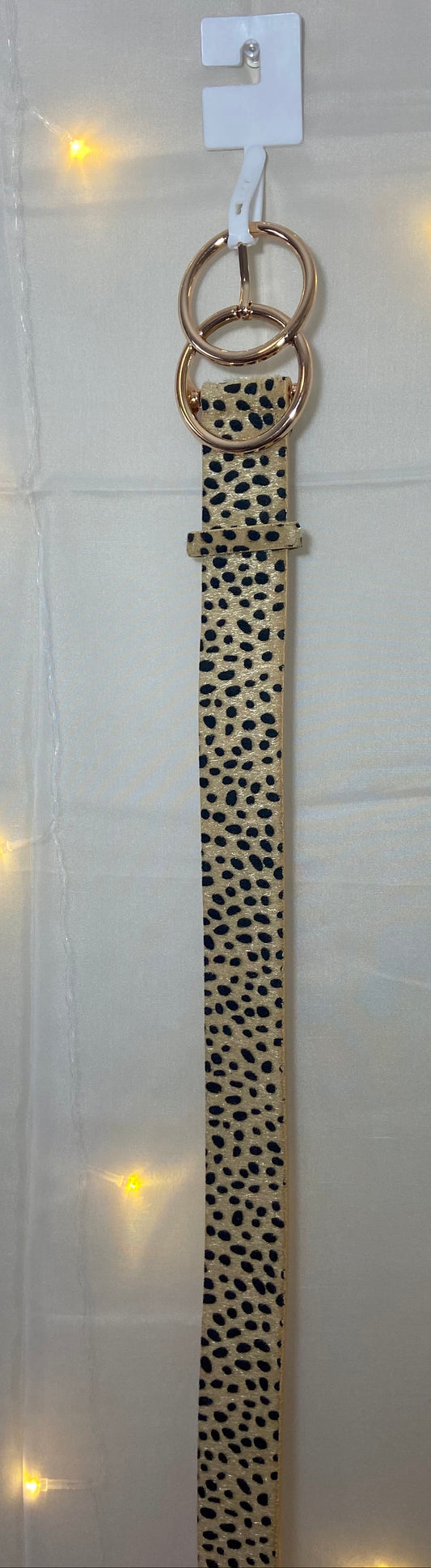 Cheetah Belt in Tan